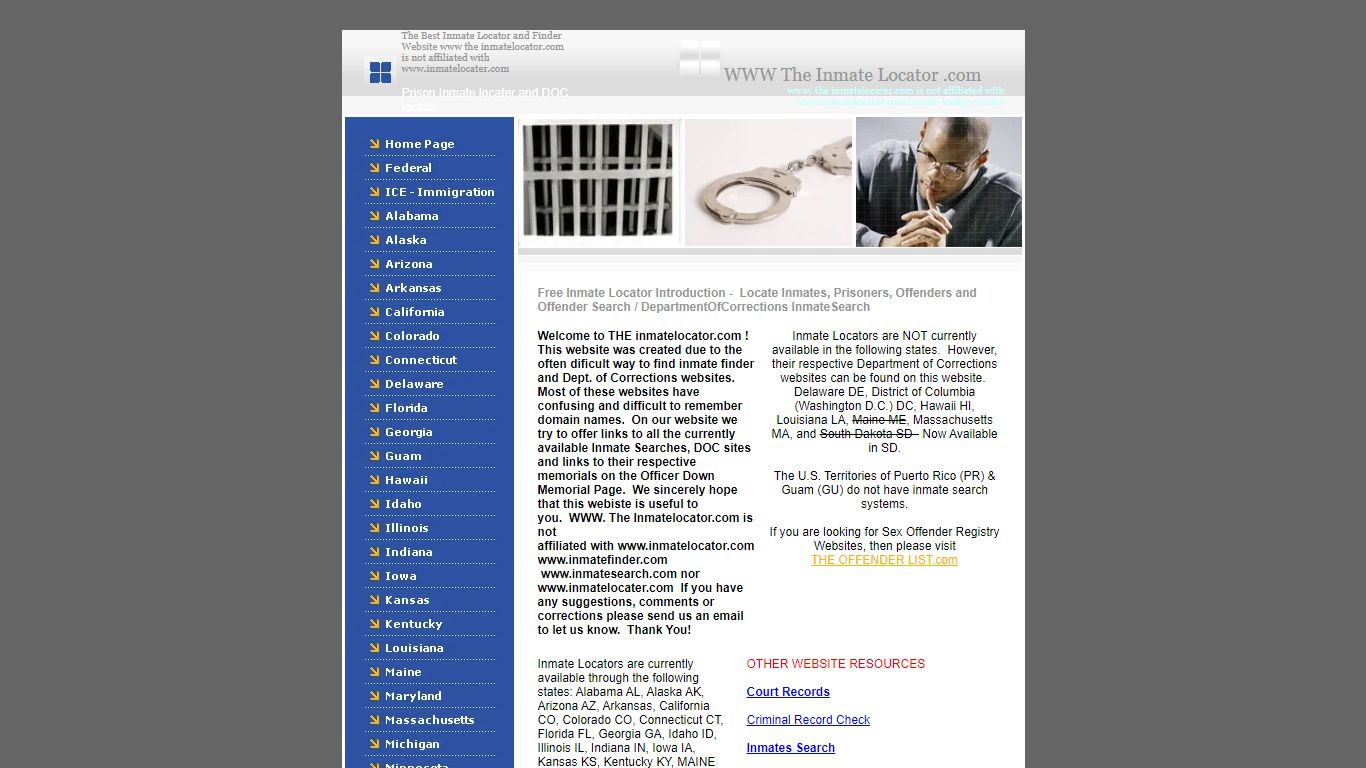 Utah Inmate Locator & Utah DOC, find inmates locate prisoners